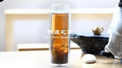 保温杯能泡陈皮喝吗