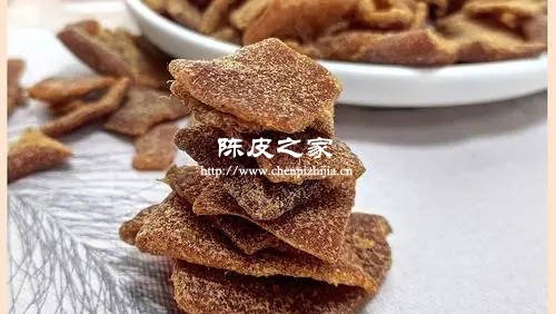 盐津陈皮可以烤着吃吗