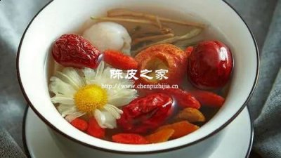 陈皮胎菊可以一起喝吗