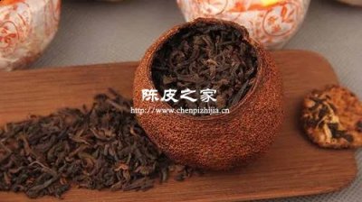 陈皮可以和黑茶一起泡水喝吗