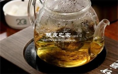 新会陈皮泡水喝的正确方法